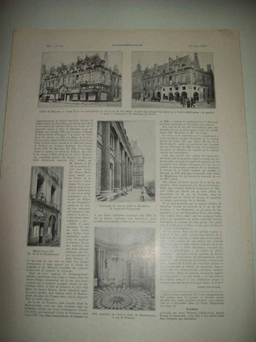 LAMINA 15021Hotel de Mayenne y Hotel Montmorency en Paris 