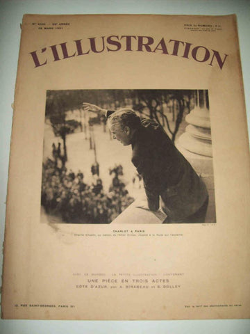 LAMINA 15082: Portada L'Illustration, numero 4595 del 28 de marzo de 1931
