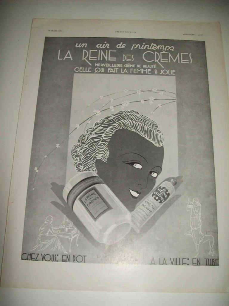 LAMINA 15089: Publicidad de La Reine des Cremes