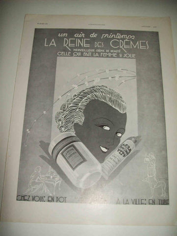 LAMINA 15089: Publicidad de La Reine des Cremes