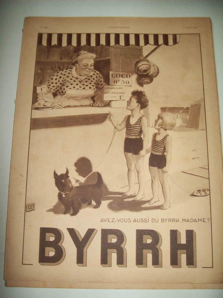 LAMINA 15081: Contraportada numero 4613 con publicidad de Byrrh