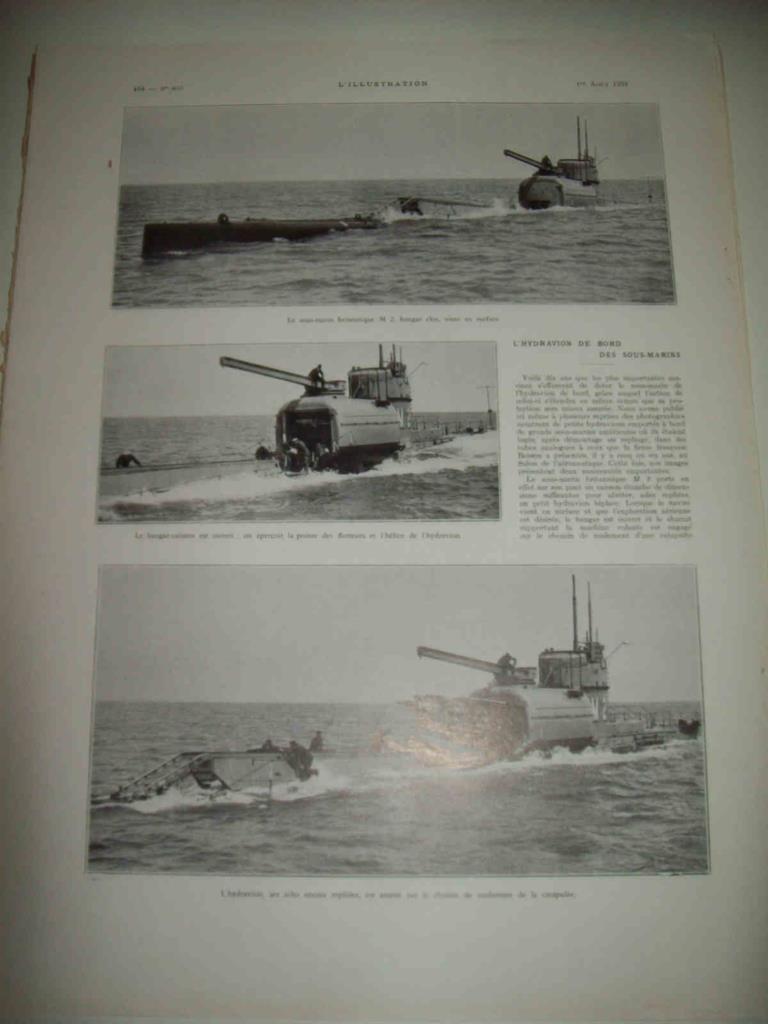 LAMINA 15069:  El submarino britanico M2