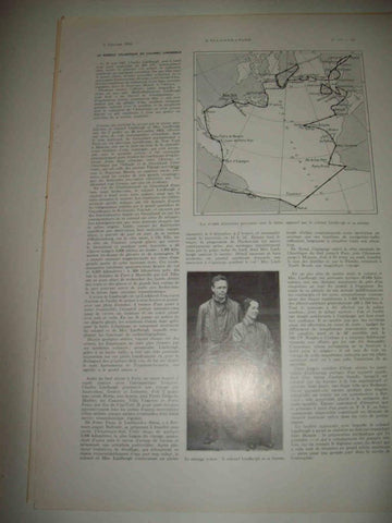 LAMINA 15048: El coronel Lindbergh y su esposa