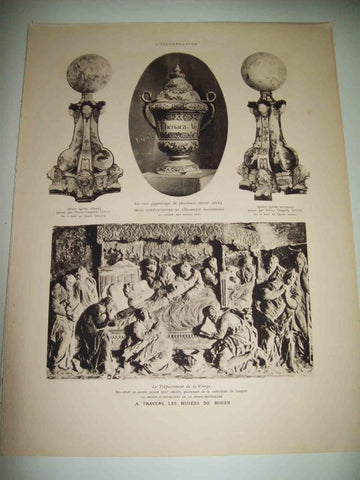 LAMINA 15043: Obras del Museo de Rouen