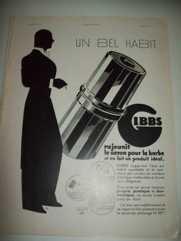 LAMINA 15034: Publicidad Gibbs