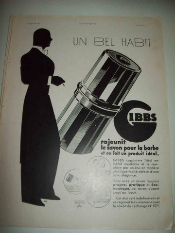 LAMINA 15034: Publicidad Gibbs