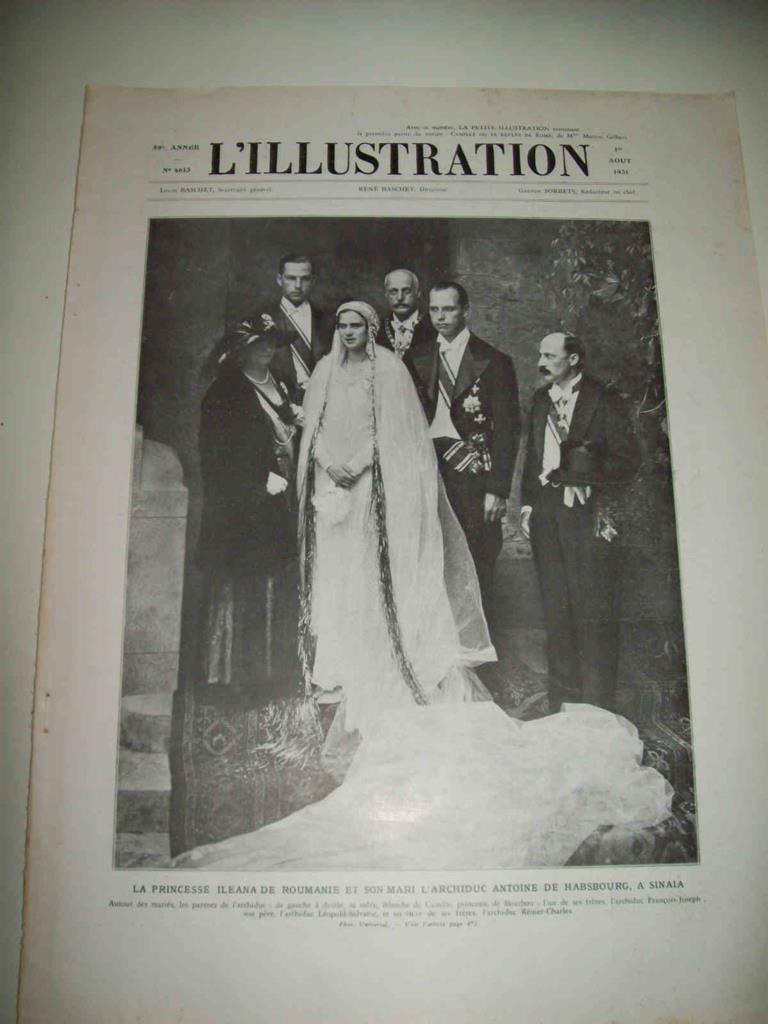 LAMINA 15064: Boda de la princesa Ileana de Rumania