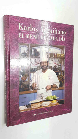 Libro de cocina: Karlos Arguiñano - El menu de cada dia 1. Rtve / Ediciones del Serbal