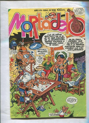 Super Mortadelo numero 208: El ultimo heroe, episodio 4 (Jordi Bernet)