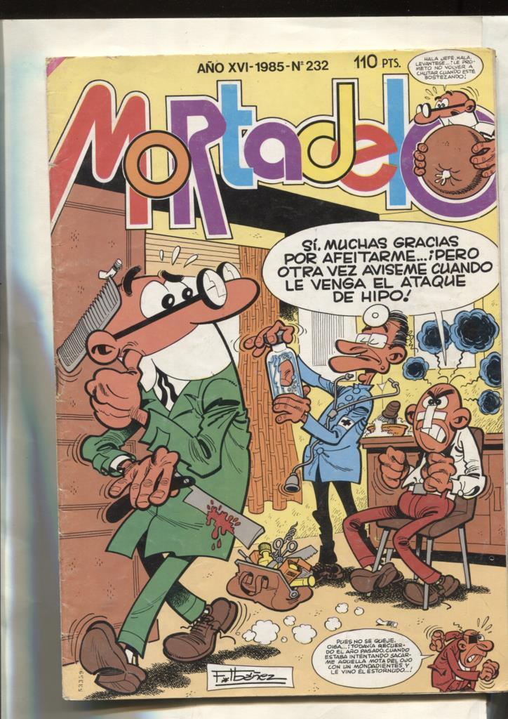 Super Mortadelo numero 232: Botones Sacarino, Iznogud
