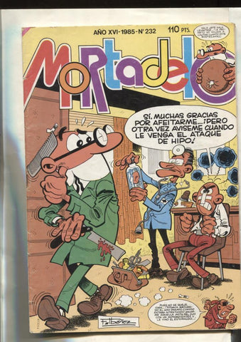 Super Mortadelo numero 232: Botones Sacarino, Iznogud