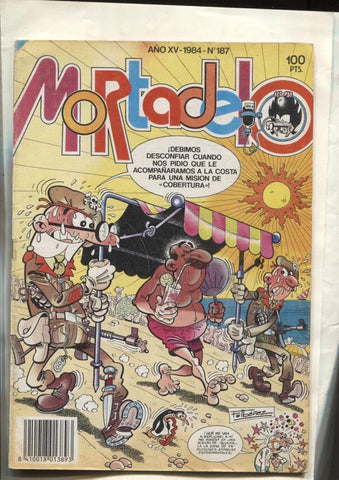 Super Mortadelo numero 187: Mortadelo y Filemon: los angeles 84