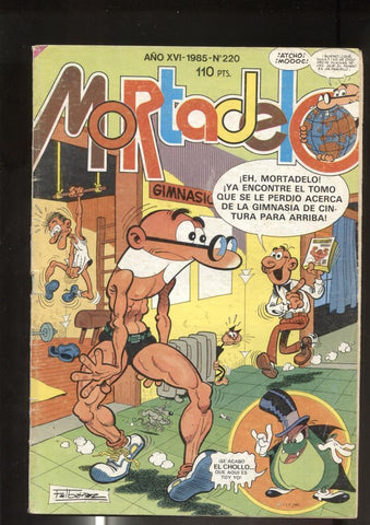 Super Mortadelo numero 220: (numerado 1 en trasera)