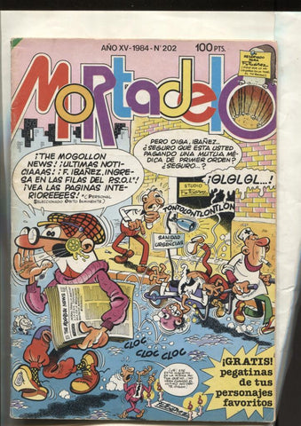 Super Mortadelo numero 202: (numerado 2 en trasera)