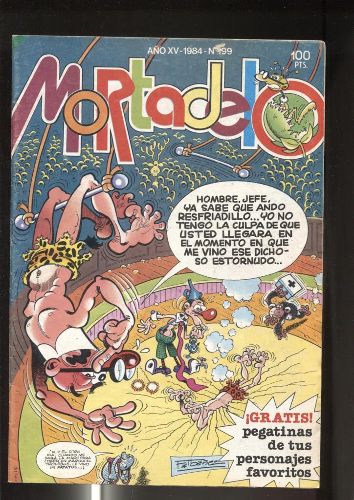 Super Mortadelo numero 199: (numerada 1 en trasera)