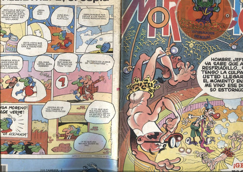 Super Mortadelo numero 199: (numerada 2 en trasera) (pegatina Astroniks en la cubierta pegada)