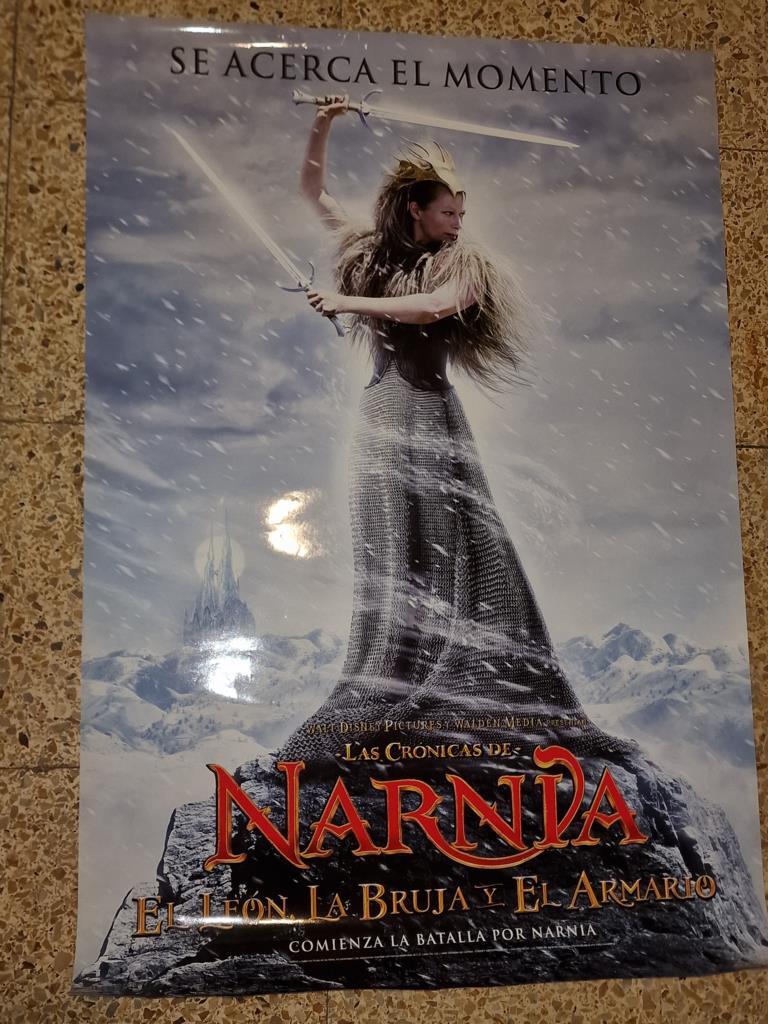 Poster de cine: Las cronicas de Narnia. El leon, la bruja y el armario (la Reina Blanca) (numerado 14)