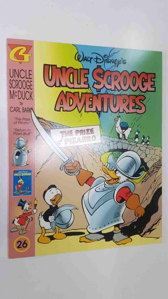 Walt Disney: Uncle Scrooge Adventures num 26 in color by Carl Barks (07/08/97) - The Prize of Pizarro, Return to Pizen Bluff