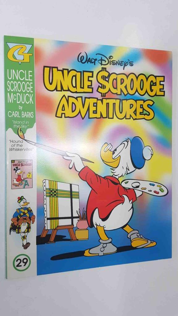 Walt Disney: Uncle Scrooge Adventures num 29 in color by Carl Barks (09/02/97) - Hound of the Whiskervilles, Island in the Sky