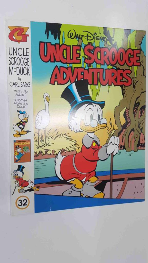 Walt Disney: Uncle Scrooge Adventures num 32 in color by Carl Barks (10/07/97) - Thats no Fable, Clothes Make the Duck