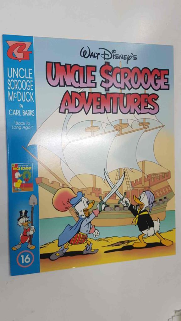Walt Disney: Uncle Scrooge Adventures num 16 in color by Carl Barks (12/10/96) - Back to Long Ago, Reincarnations