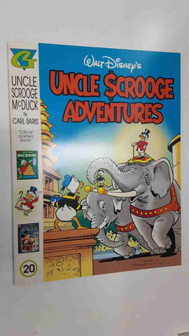 Walt Disney: Uncle Scrooge Adventures num 20 in color by Carl Barks (02/04/97) - City of Golden Roofs, September Scrimmage