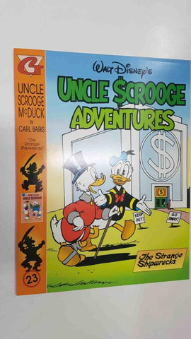 Walt Disney: Uncle Scrooge Adventures num 23 in color by Carl Barks (04/08/97) - The Strange Shipwrecks, The Fabulous Tycoon
