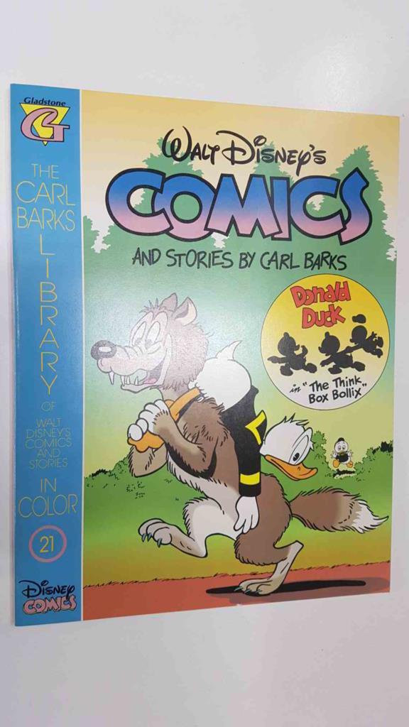 The Carl Barks Library of Walt Disney num 21 Disneys Comics and Stories in Color - Gladstones Terrible Secret, Gemstone Hunters