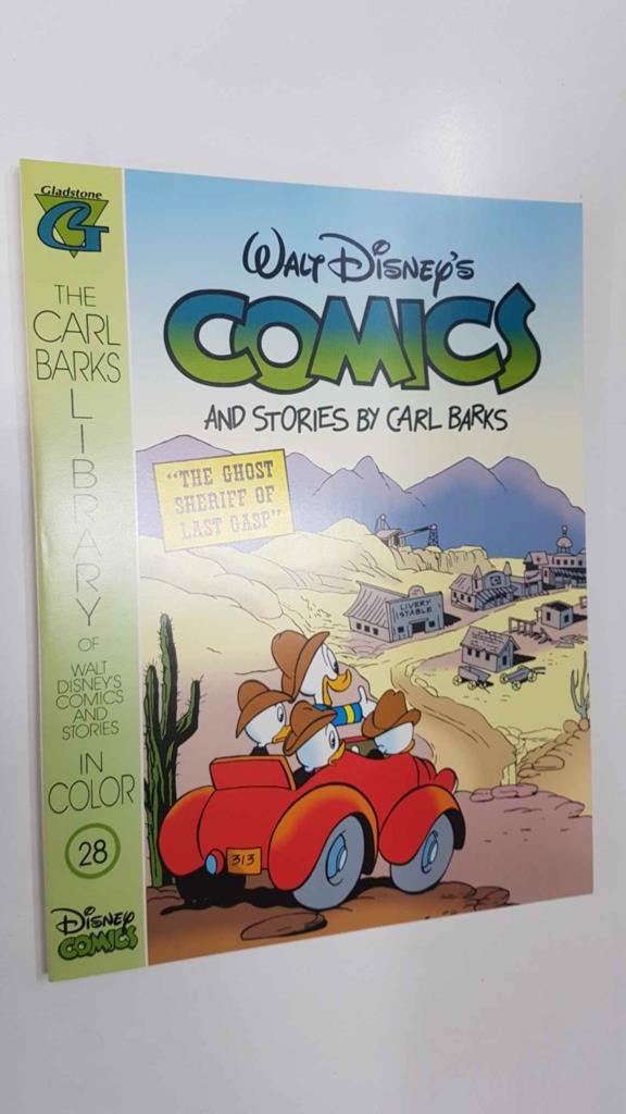 The Carl Barks Library of Walt Disney num 28 Disneys Comics and Stories in Color - The Ghost Sheriff of Last Gasp