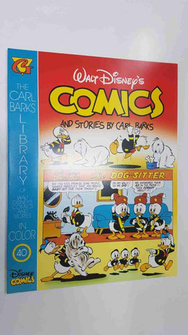 The Carl Barks Library of Walt Disney num 40 Disneys Comics and Stories in Color - Want to Buy an Island, Mystery of the Loch