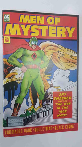 AC Comics: Men of Mystery num 38 - Bulletman the Flying Detective in the Dangerous Escape, The Man in the Iron Mask