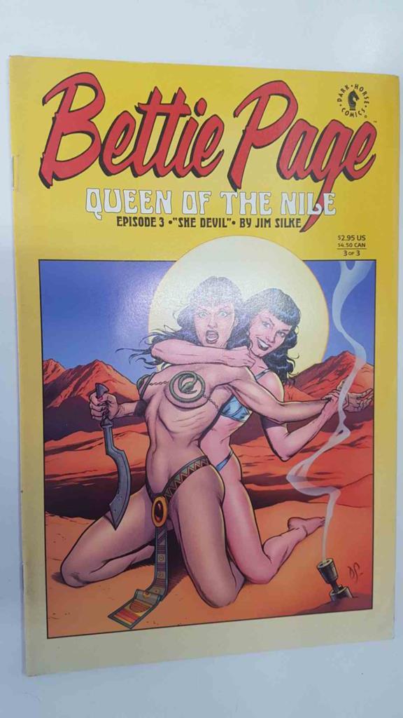 Dark horse: Bettie Page - Queen of the Nile ep. 3 of 3 She Devil by Jim Silke
