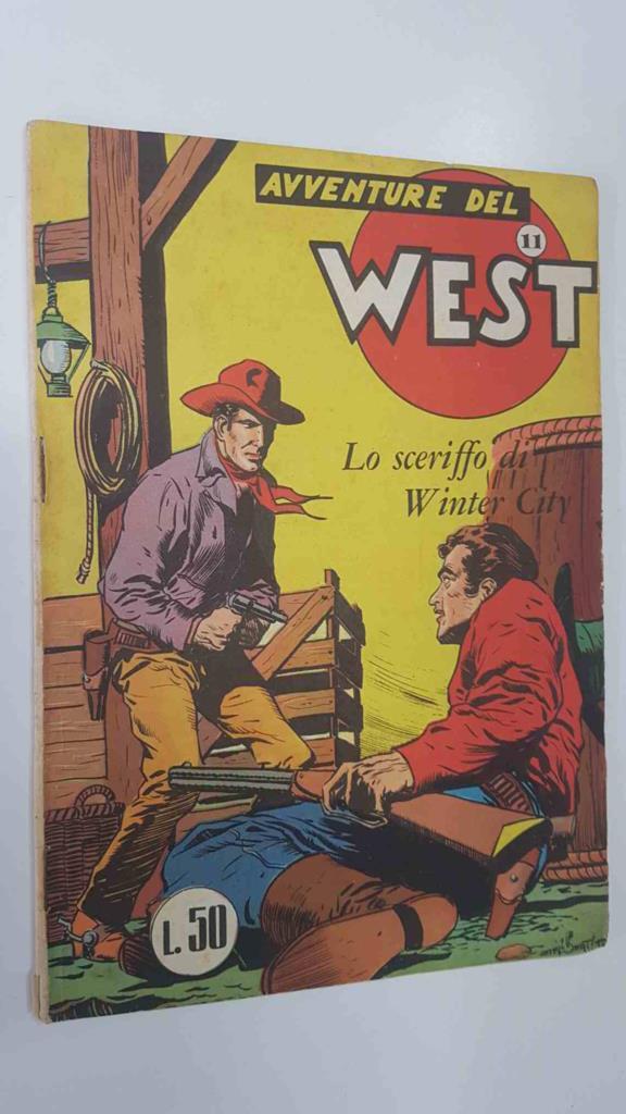 Avventure del West num 11 - Lo sceriffo di Winter City. Serie Apache 1 Gennaio 1958
