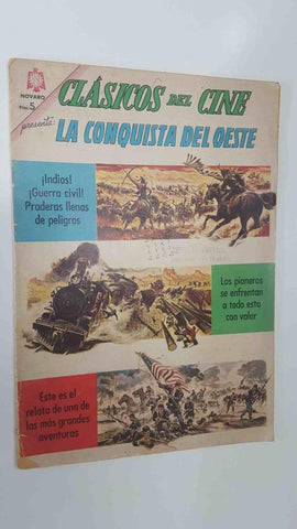 Revista: Clasicos del Cine - La Conquista del Oeste num 120, Año VIII, 15/08/1964