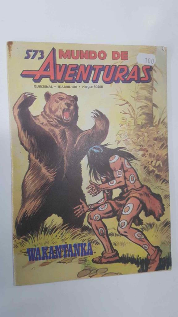 Mundo de Aventuras 573, 15 abril 1986 - Wakantanka. Historia de J. Magalhaes