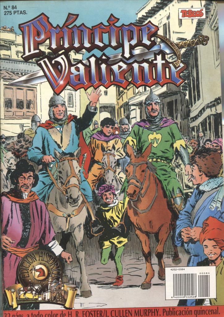 Ediciones B: El Principe Valiente numero 84: tiras 13.12.1987 al 17.7.1988
