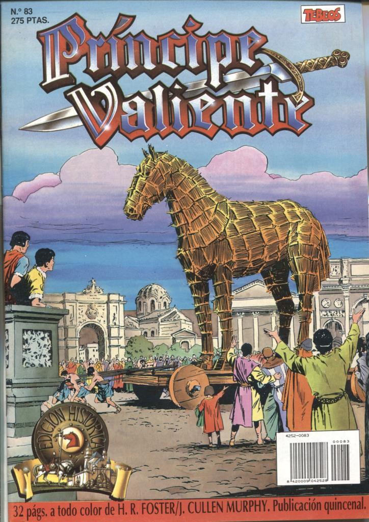 Ediciones B: El Principe Valiente numero 83: tiras 3.05.1987 al 6.12.1987