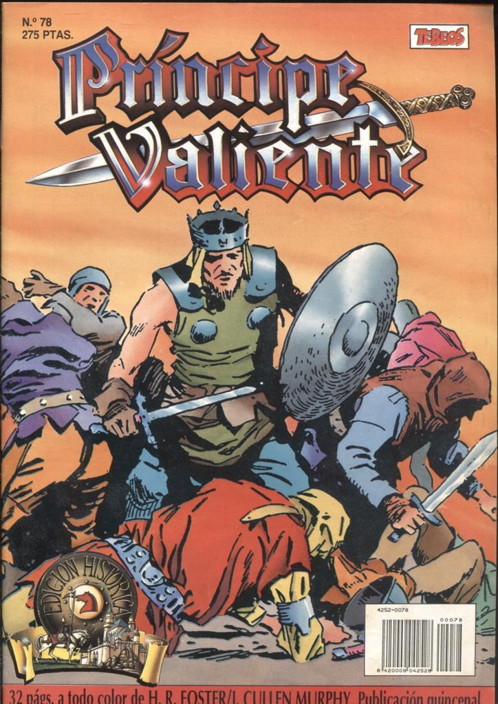 Ediciones B: El Principe Valiente numero 78: tiras8.4.1984 al 11.11.1984