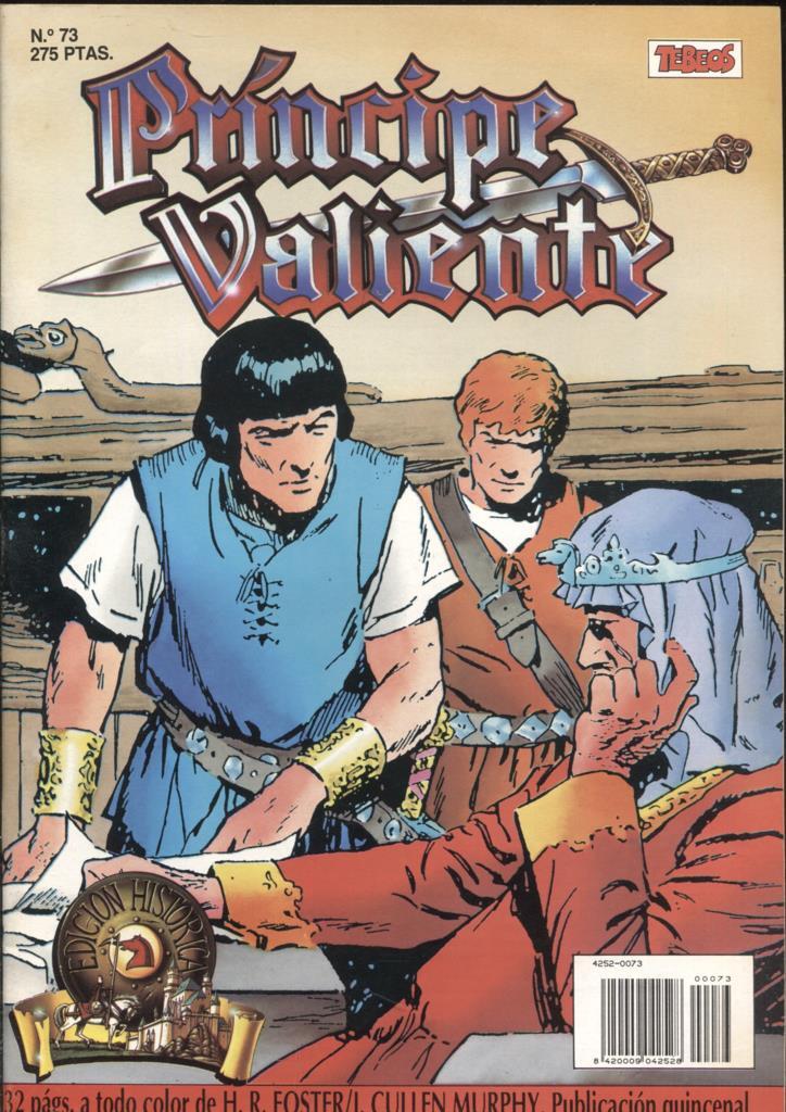 Ediciones B: El Principe Valiente numero 73: tiras 15.3.1981 al 18.10.1981