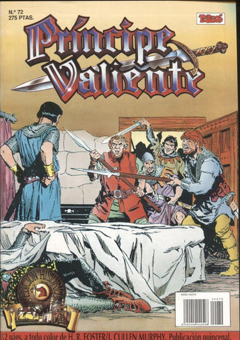 Ediciones B: El Principe Valiente numero 72: tiras 3.8.1980 al 8.3.1981