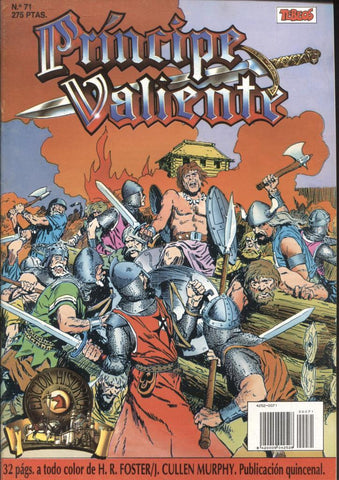 Ediciones B: El Principe Valiente numero 71: tiras 23.12.1979 al 27.7.1980