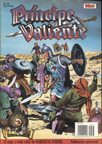 Ediciones B: El Principe Valiente numero 67: tiras 10.7.1977 al 12.2.1978