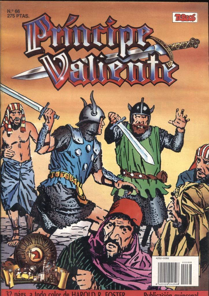 Ediciones B: El Principe Valiente numero 66: tiras 28.11.1976 al 3.7.1977