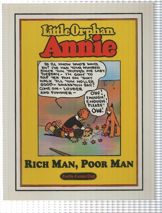Pacific Comics: Little Orphan Annie - Rich Man, Poor Man. Harold Gray