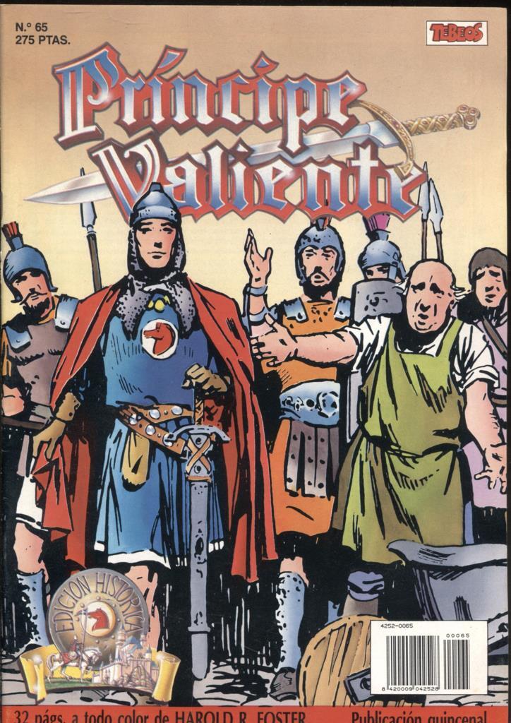 Ediciones B: El Principe Valiente numero 65: tiras 18.4.1976 al 21.11.1976