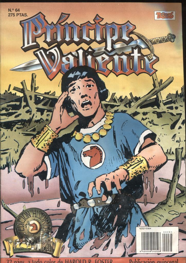 Ediciones B: El Principe Valiente numero 64: tiras 7.9.1975 al 11.4.1976