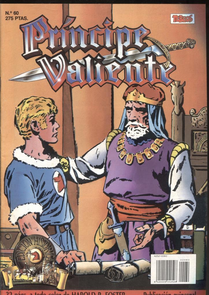 Ediciones B: El Principe Valiente numero 60: tiras 25.3.1973 al 28.10.19173