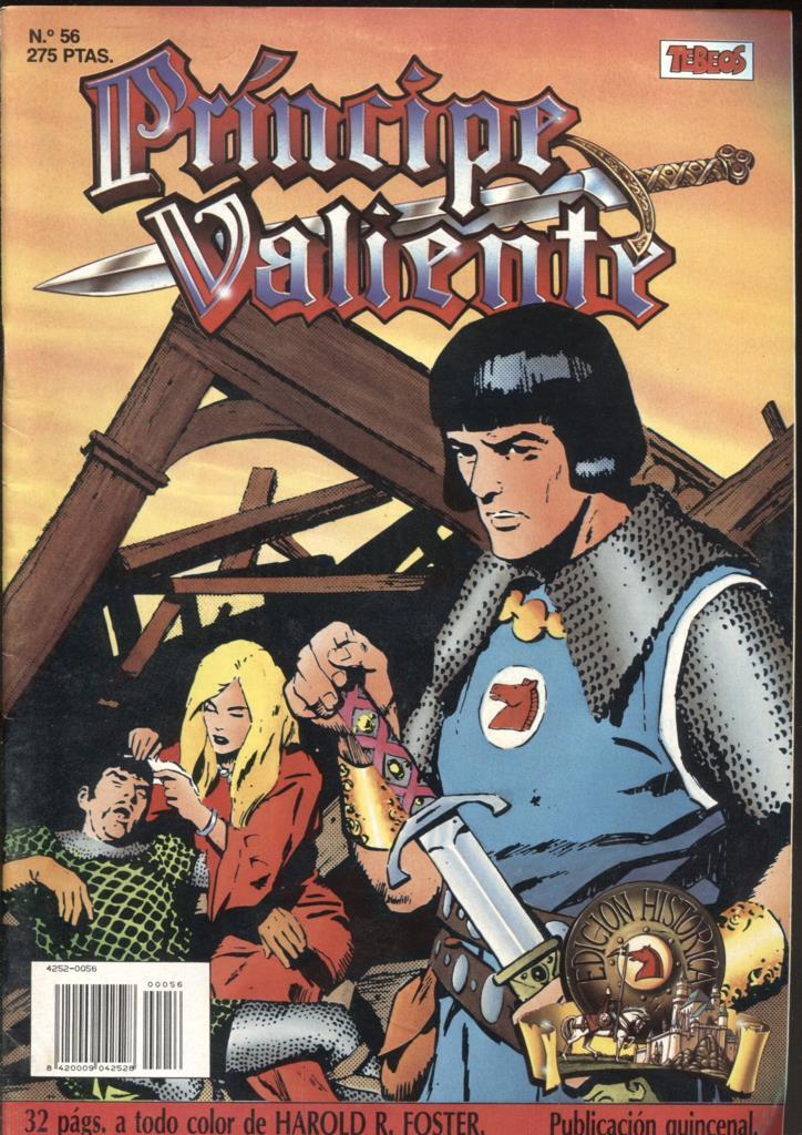 Ediciones B: El Principe Valiente numero 56: tiras 11.10.1970 al 16.5.1971