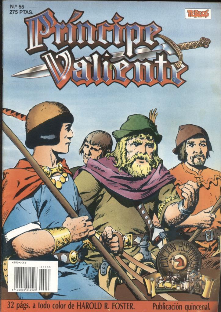Ediciones B: El Principe Valiente numero 55: tiras 1.3.1970 al 4.10.1970