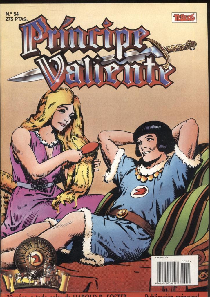 Ediciones B: El Principe Valiente numero 54: tiras 20.7.1969 al 22.2.1970